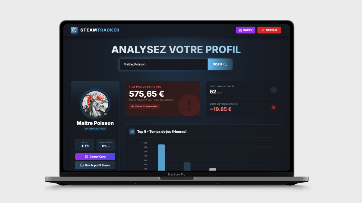 Steam Site API